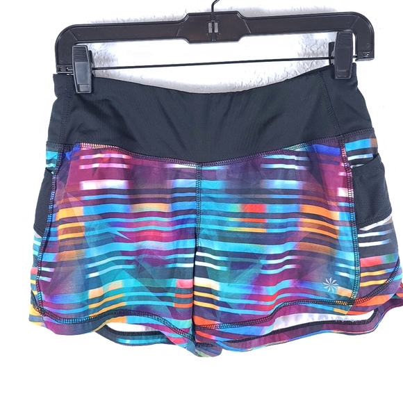 ATHLETA Ready Set Go Shorts Reflective Multi-color - Picture 9 of 9